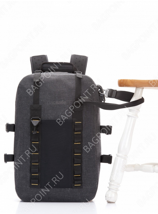 Водонепроницаемый рюкзак с защитой от краж PACSAFE Dry 25L серый