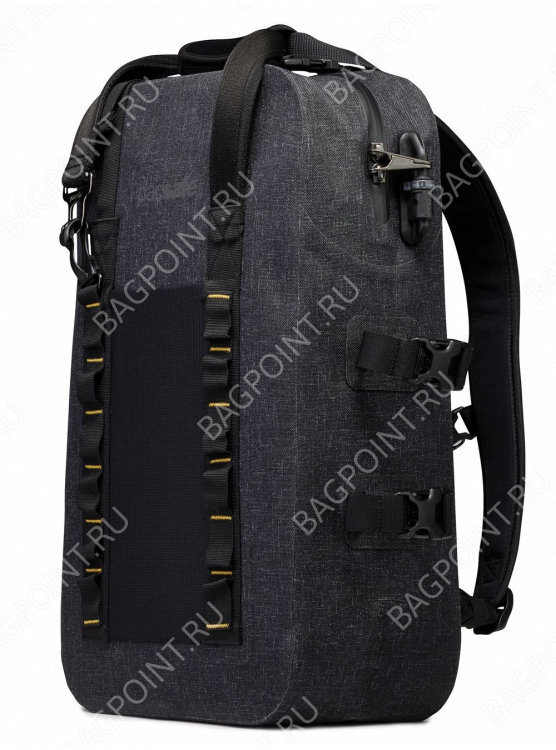 Водонепроницаемый рюкзак с защитой от краж PACSAFE Dry 25L серый