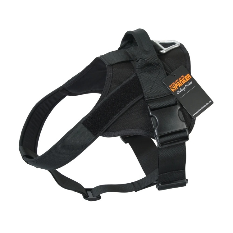 Тактическая шлейка для тренировки собак SPANKER® DG117 Черная