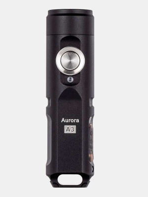Брелок-фонарик USB-С RovyVon® Aurora A3 Черный