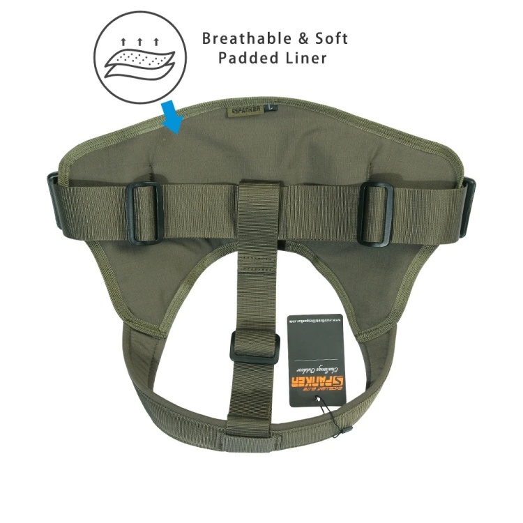 Тактическая шлейка для тренировки собак SPANKER® DG117 Олива