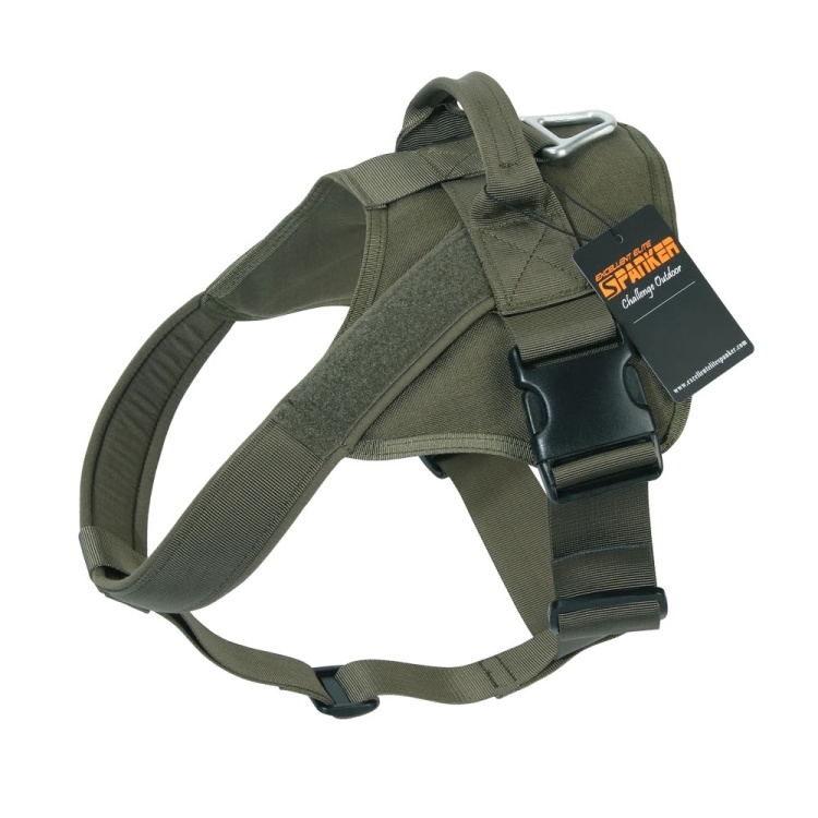 Тактическая шлейка для тренировки собак SPANKER® DG117 Олива