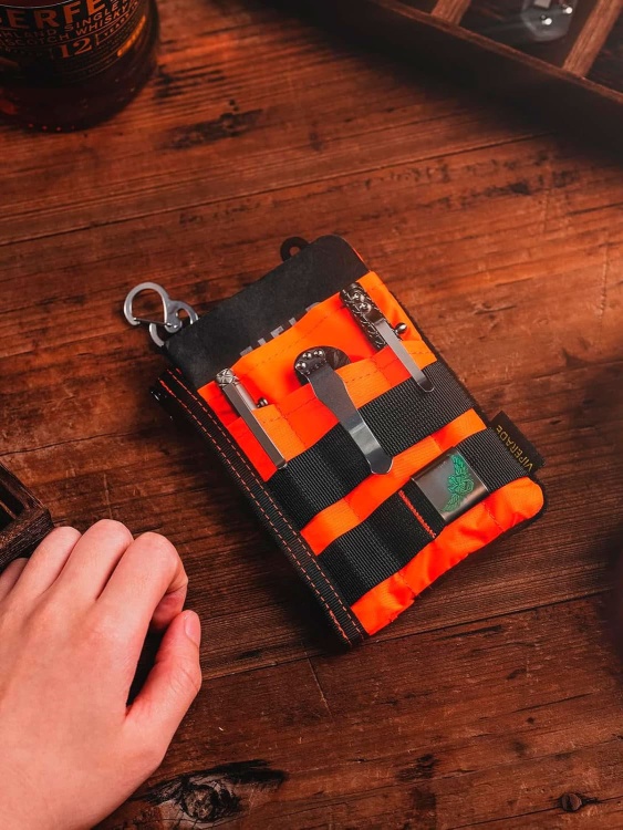 EDC кошелек-органайзер с ремнем VIPERADE® VE16R X-Pac® Hot Orange