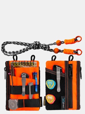 EDC кошелек-органайзер с ремнем VIPERADE® VE16R X-Pac® Hot Orange