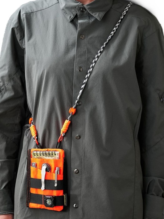 EDC кошелек-органайзер с ремнем VIPERADE® VE16R X-Pac® Hot Orange