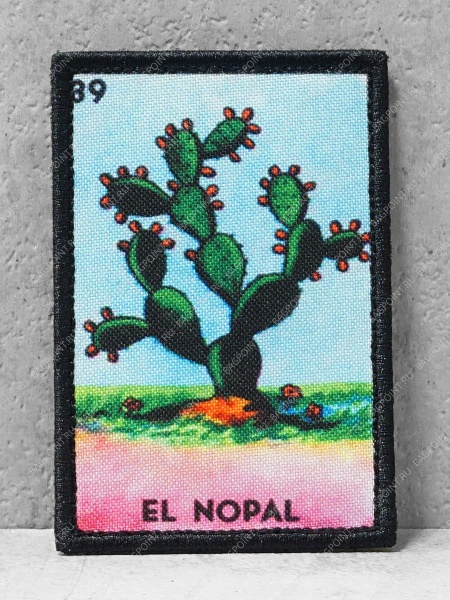 Патч на липучке "El Nopal (Кактус)" #533