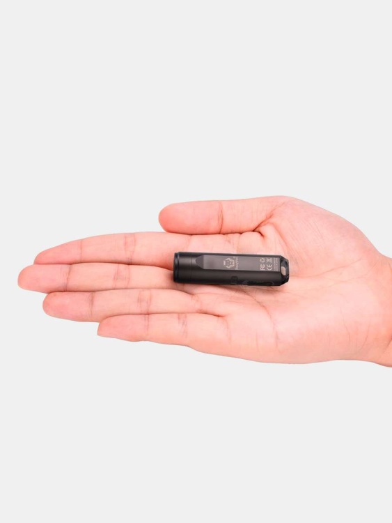Брелок-фонарик USB-С RovyVon® Aurora A3 Темно-Серый