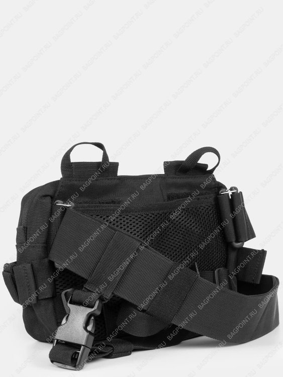 Cумка нагрудная/поясная GONGTEX Inclined Shoulder Bag Черная