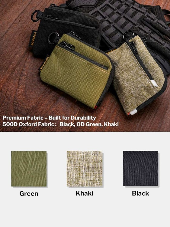 Мини EDC кошелек-органайзер VIPERADE® VE37 Black