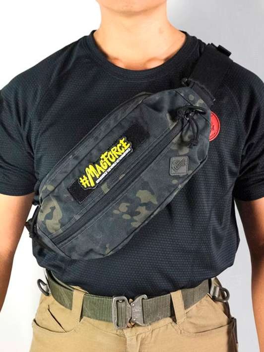Поясная сумка MAGFORCE® City Traveler-S Черный Мультикам
