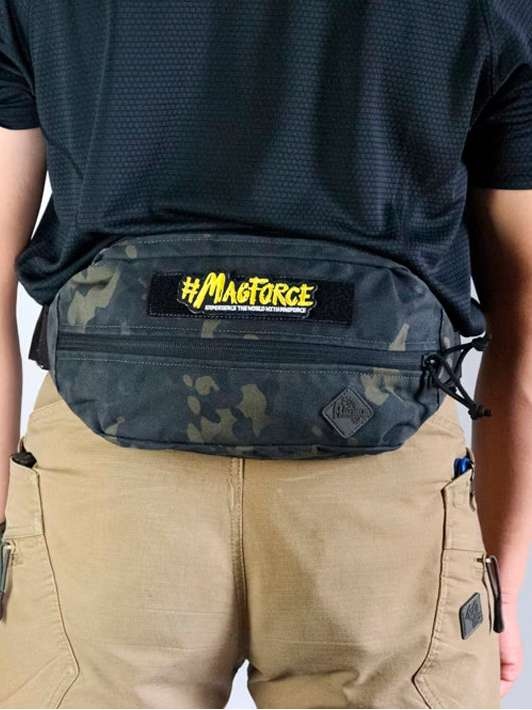 Поясная сумка MAGFORCE® City Traveler-S Черный Мультикам