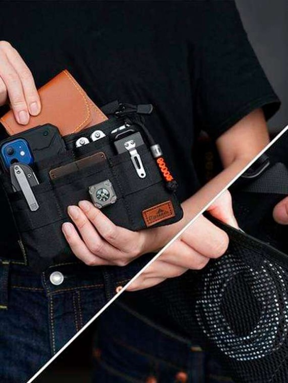 EDC органайзер для инструментов VIPERADE® VE5 Черный