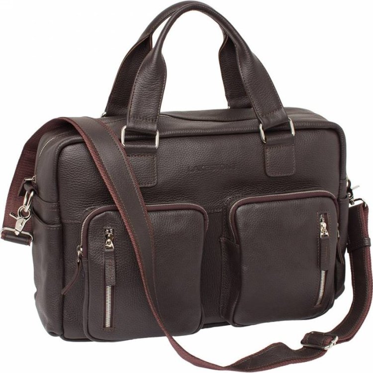 Деловая сумка Lakestone Kingston Brown