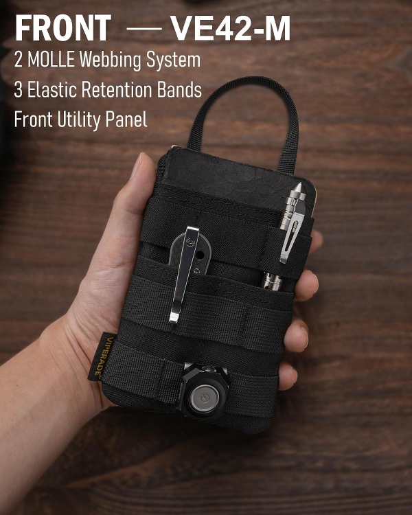 EDC кошелек-органайзер VIPERADE® VE42-M Black
