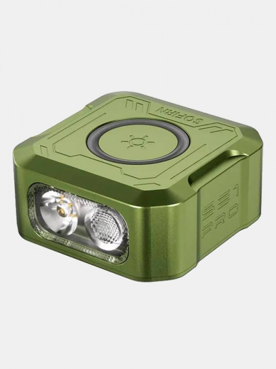 Фонарь SOFIRN® SE1 PRO Green (Белый свет +Красный +Синий +Зеленый +RGB)