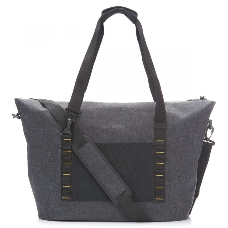Сумка Pacsafe 36L Dry beach bag Charcoal (серая) в официальном магазине