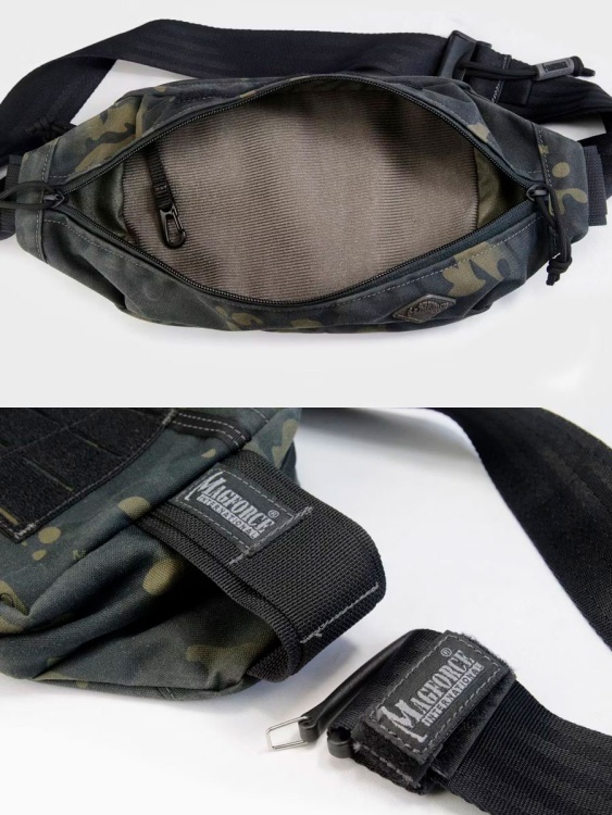 Поясная сумка MAGFORCE® City Traveler-M Черный Мультикам
