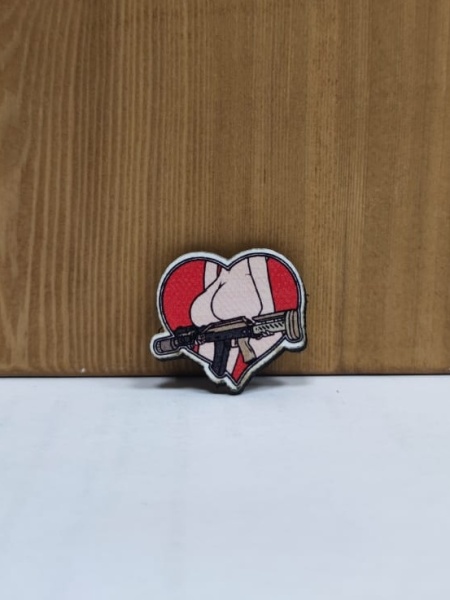 Мини патч 43 с липучкой "BG-43"