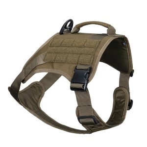 Тактическая шлейка для тренировки собак SPANKER® DG125 Олива