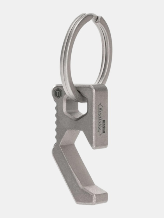 Брелок-открывалка титановый KeyUnity® KA13