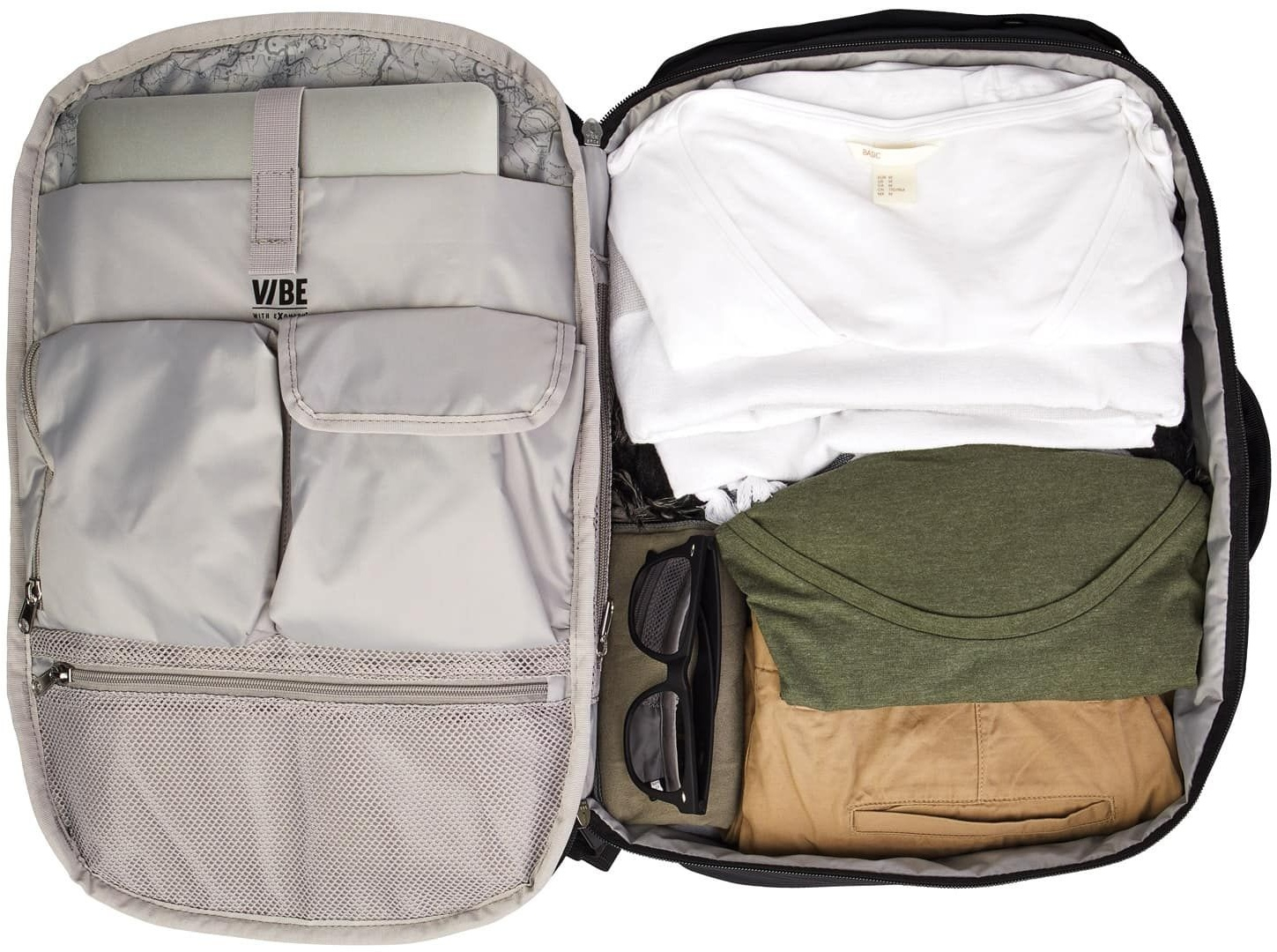 Рюкзак в ручную кладь антивор Pacsafe Vibe 28L (голубой/Hydro Blue