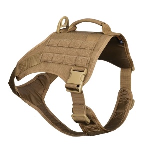 Тактическая шлейка для тренировки собак SPANKER® DG125 Хаки