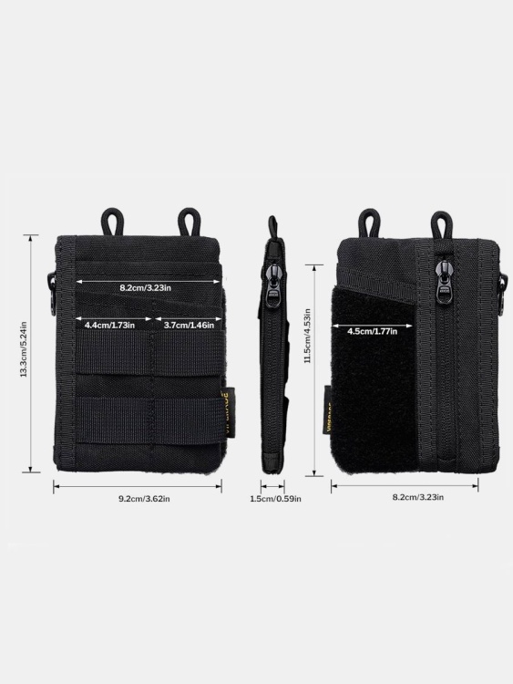 EDC кошелек-органайзер VIPERADE® VE18 Mini Black