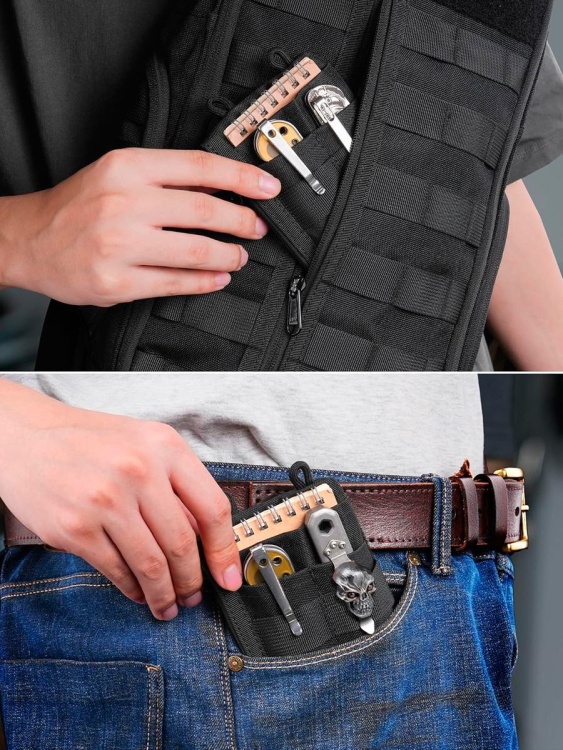 EDC кошелек-органайзер VIPERADE® VE18 Mini Black