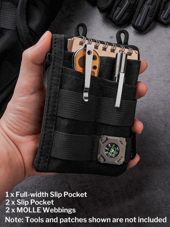 EDC кошелек-органайзер VIPERADE® VE18 Mini Black