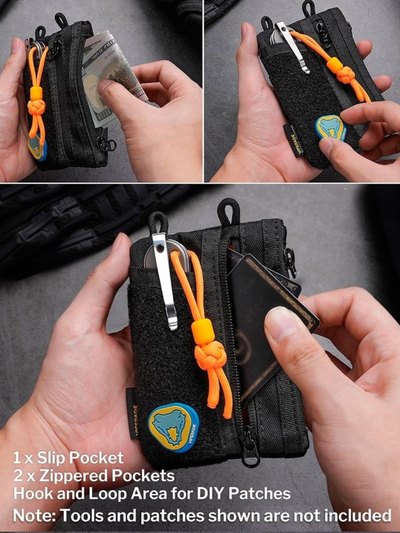 EDC кошелек-органайзер VIPERADE® VE18 Mini Black