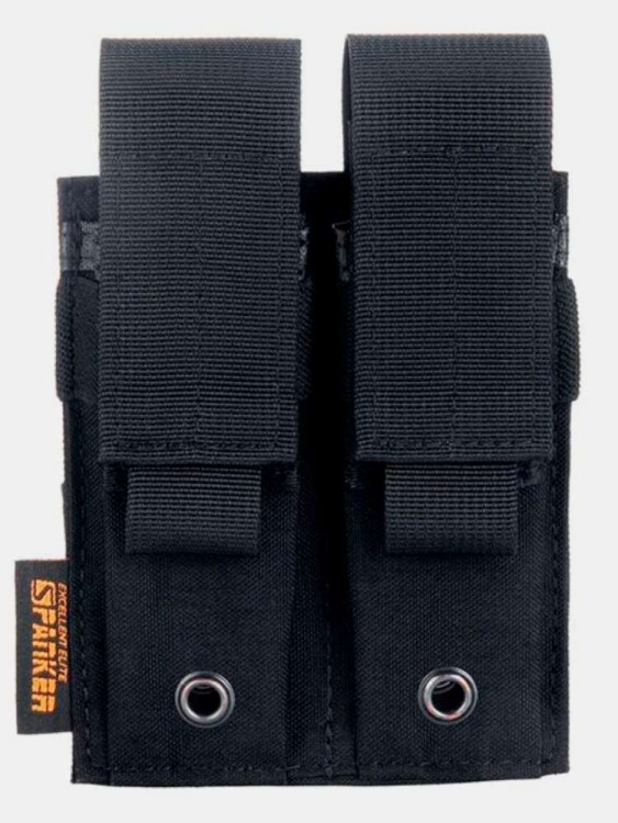Двойной тактический подсумок SPANKER® EL123 Черный