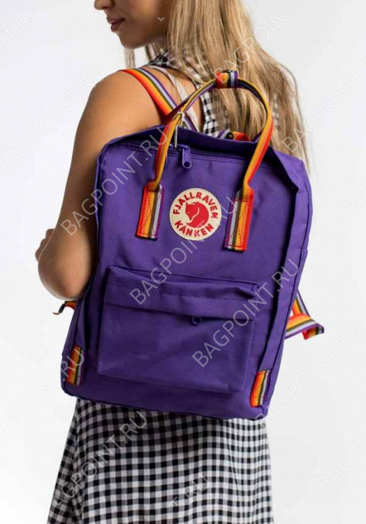 Рюкзак Kanken Classic Rainbow Purple