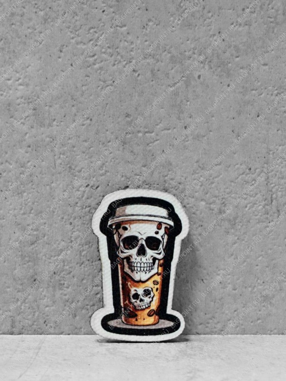 Мини патч с липучкой "Coffee" #330