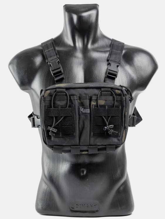 Нагрудная сумка/Питьевая система MAGFORCE® Entourage Chest Rig Черный Мультикам