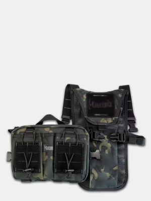Нагрудная сумка/Питьевая система MAGFORCE® Entourage Chest Rig Черный Мультикам