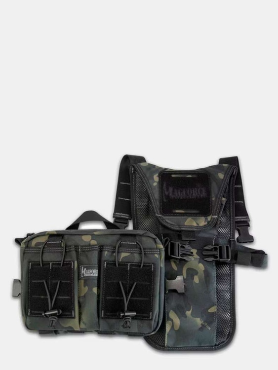 Нагрудная сумка/Питьевая система MAGFORCE® Entourage Chest Rig Черный Мультикам