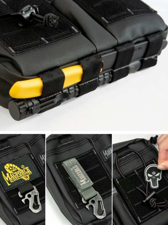 Нагрудная сумка/Питьевая система MAGFORCE® Entourage Chest Rig Черный Мультикам