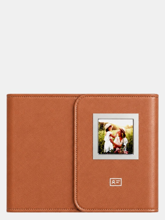 Кошелек PhotoTag® PhotoWallet Коричневый (Android/iOS)