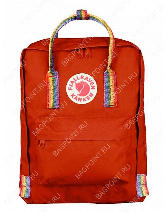 Рюкзак Kanken Classic Rainbow Orange Red 