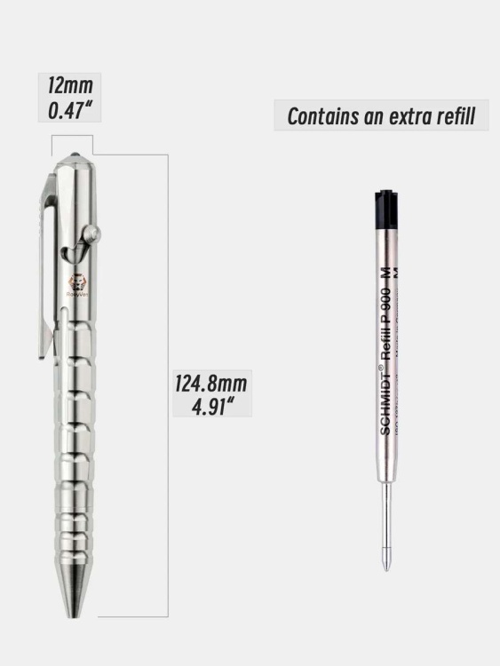 Тактическая ручка из титана RovyVon® C10 Titanium