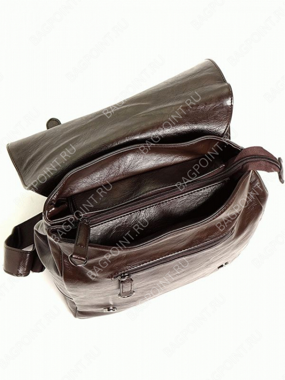 Кожаный рюкзак Bruno коричневый