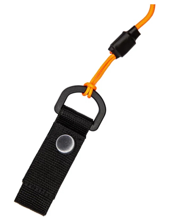 Страховочный тренчик из паракорда с креплением на ремень и карабином (olive) CORD®