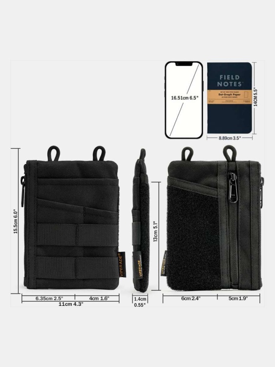 EDC кошелек-органайзер VIPERADE® VE18 Black
