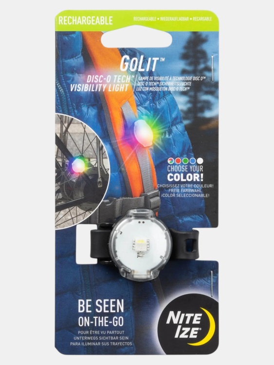 Светодиодный маркер аккум. Nite Ize GoLit Rechargeable Visibility Light - Disc-O Tech