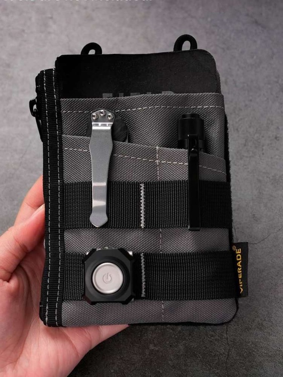 EDC кошелек-органайзер VIPERADE® VE18 Grey