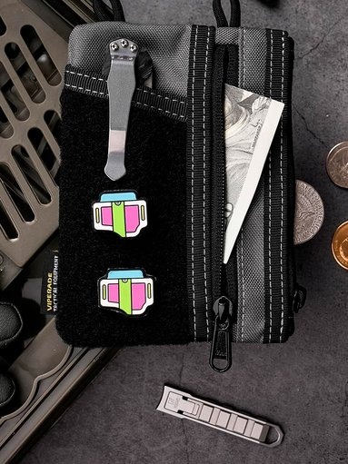 EDC кошелек-органайзер VIPERADE® VE18 Grey