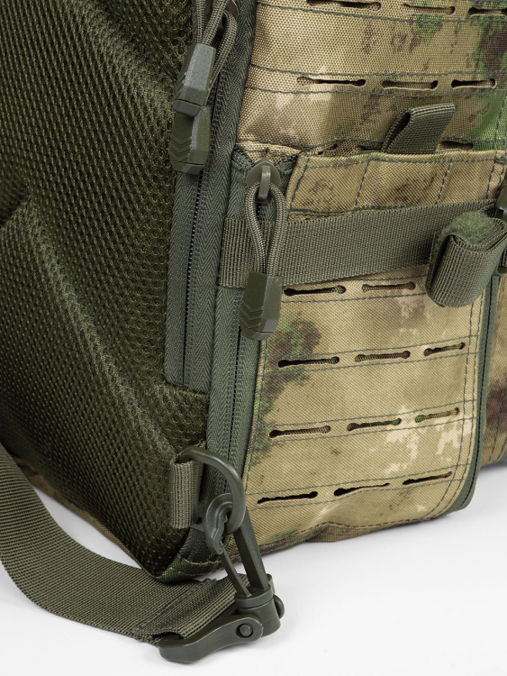 Однолямочный рюкзак GONGTEX Assault Sling Bag Мох