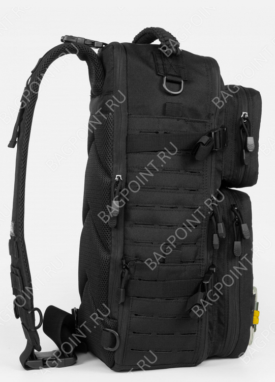 Однолямочный рюкзак GONGTEX Assault Sling Bag Черный