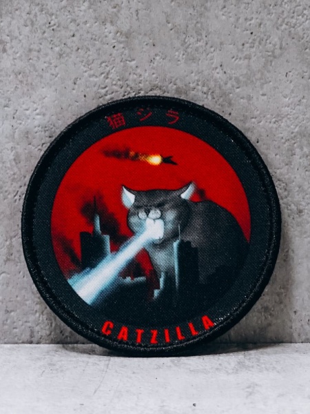Патч на липучке "Catzilla" #146