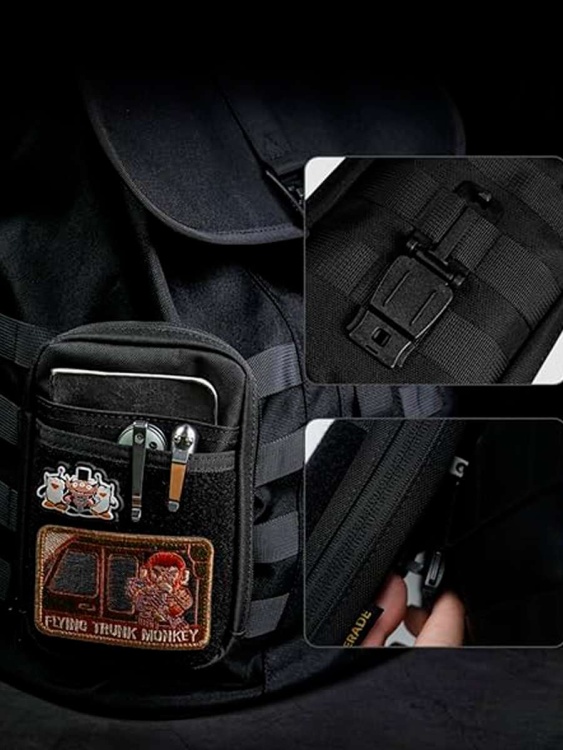 EDC сумка-слинг через плечо VIPERADE® CHS3 Black